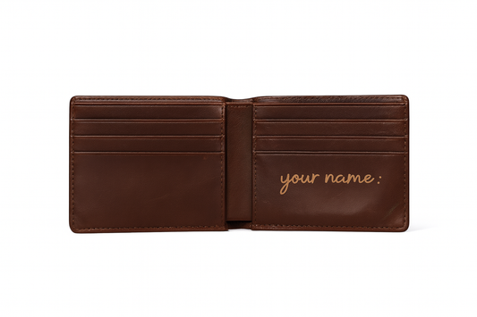 Customizable Premium Leather Wallet