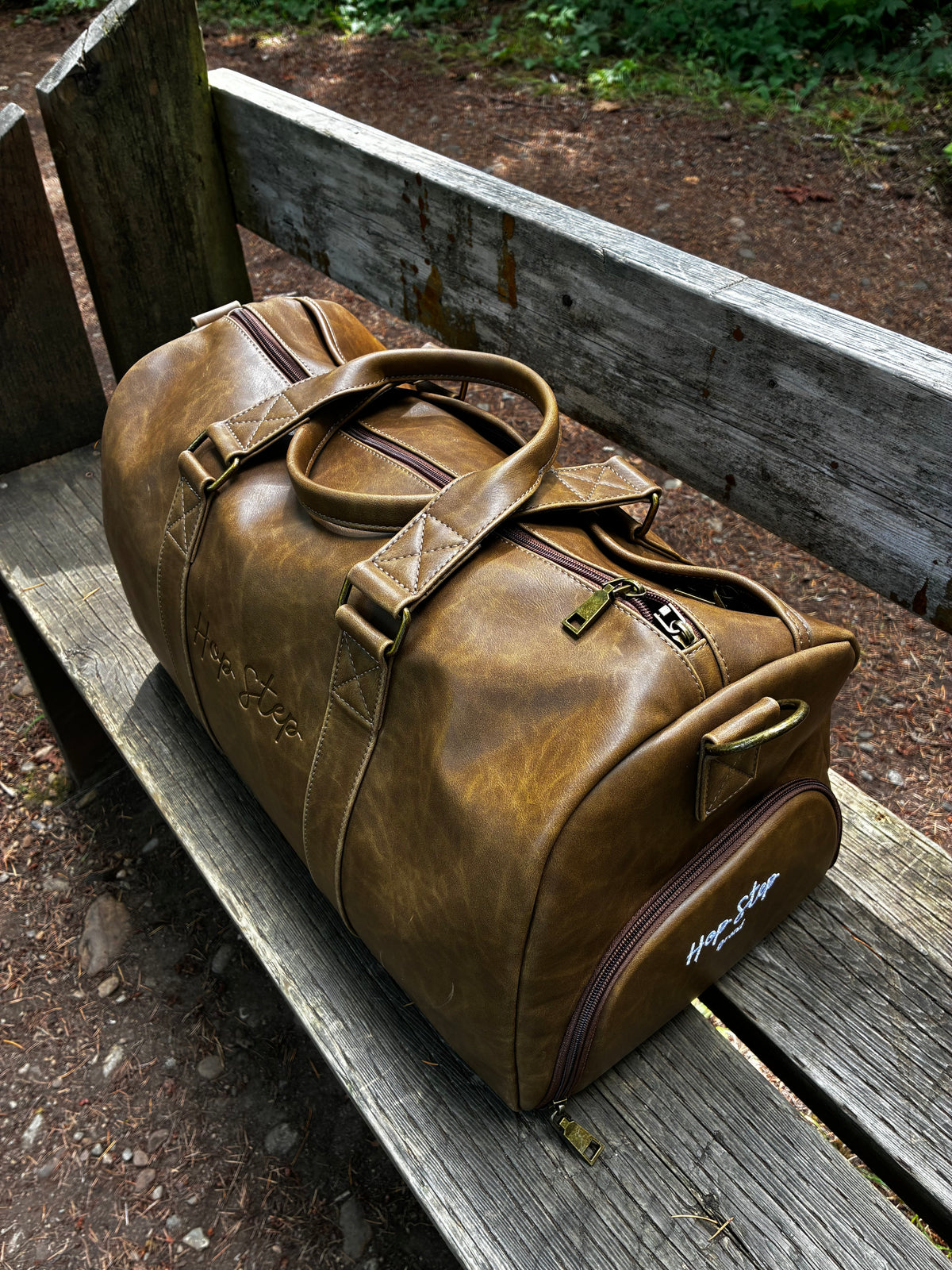 Premium Leather Duffle Bag