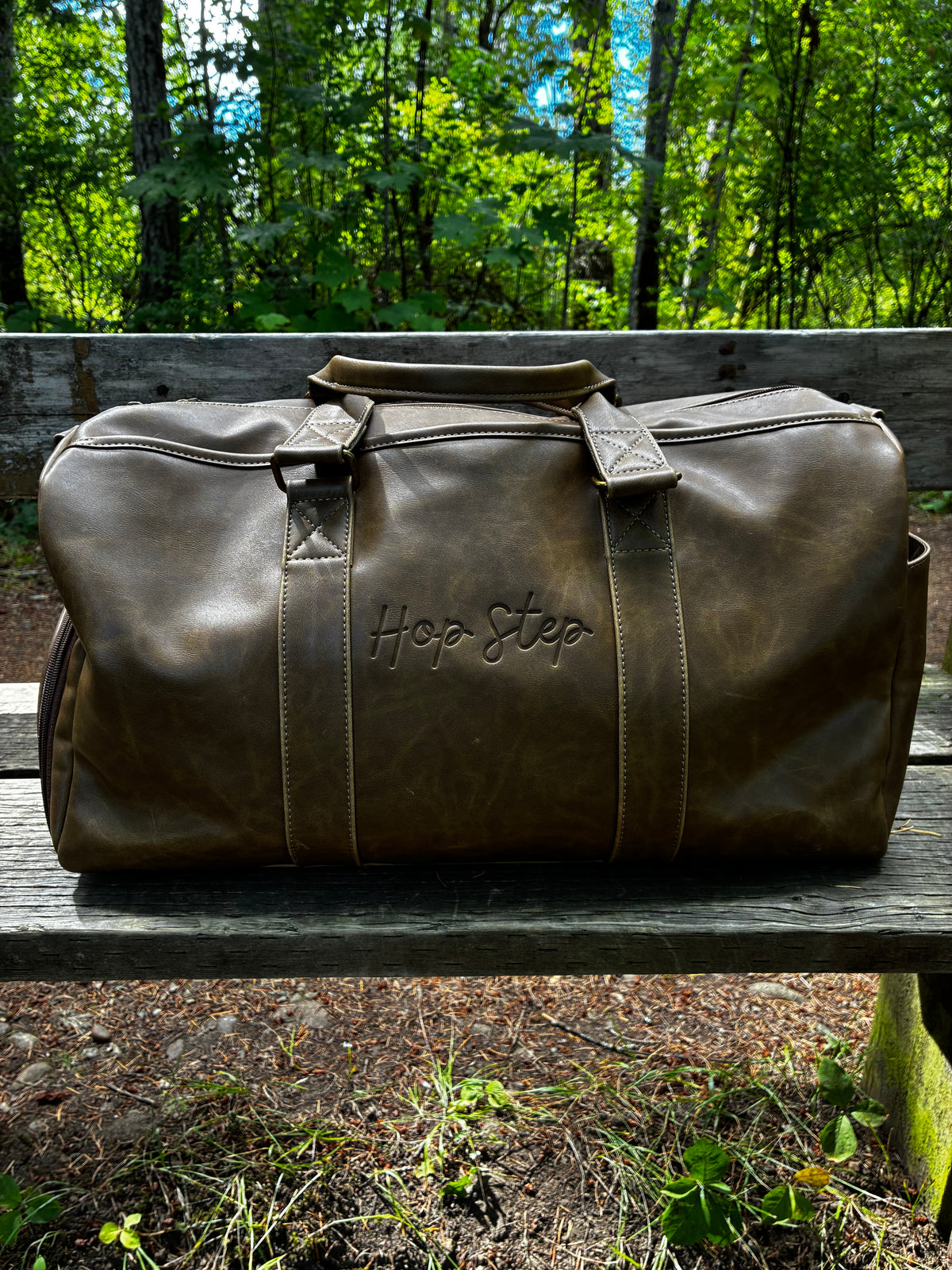 Premium Leather Duffle Bag