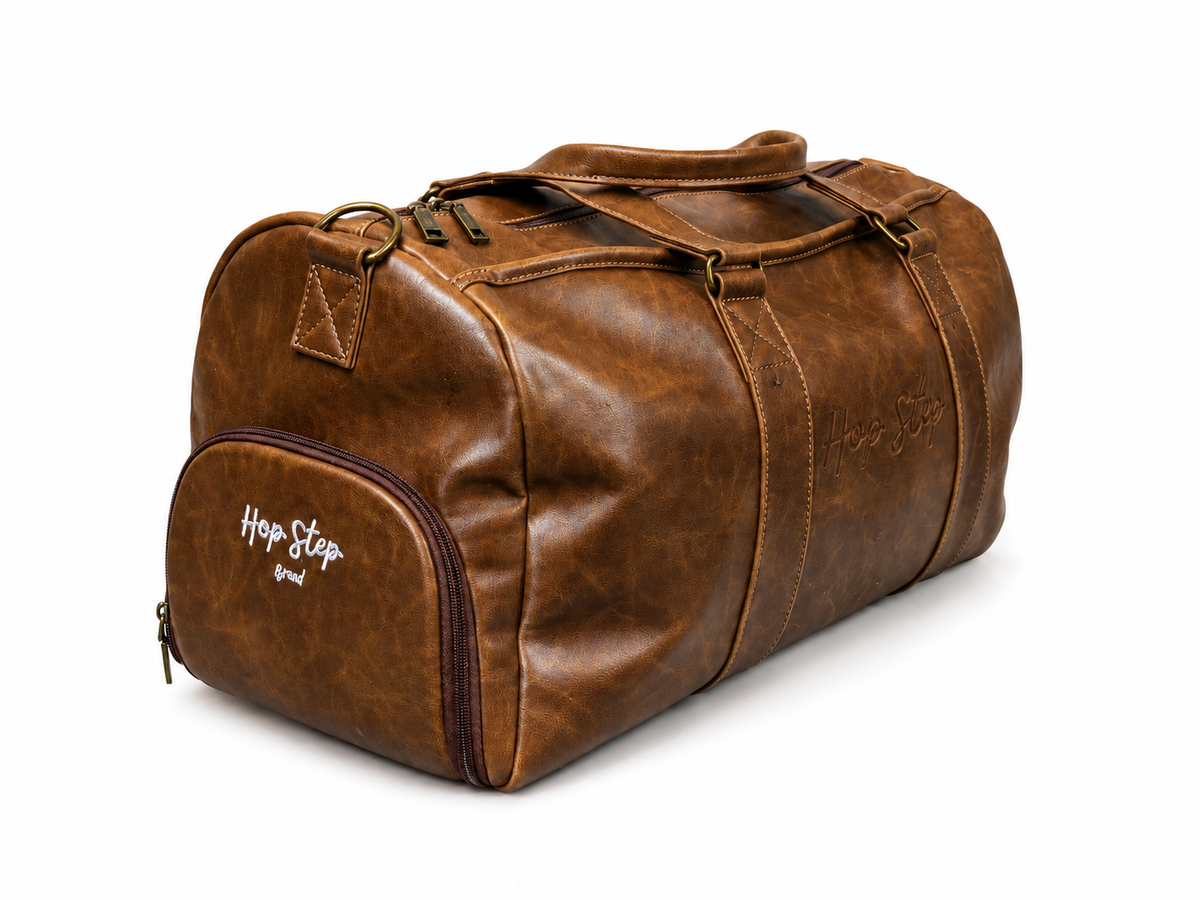 Premium Leather Duffle Bag