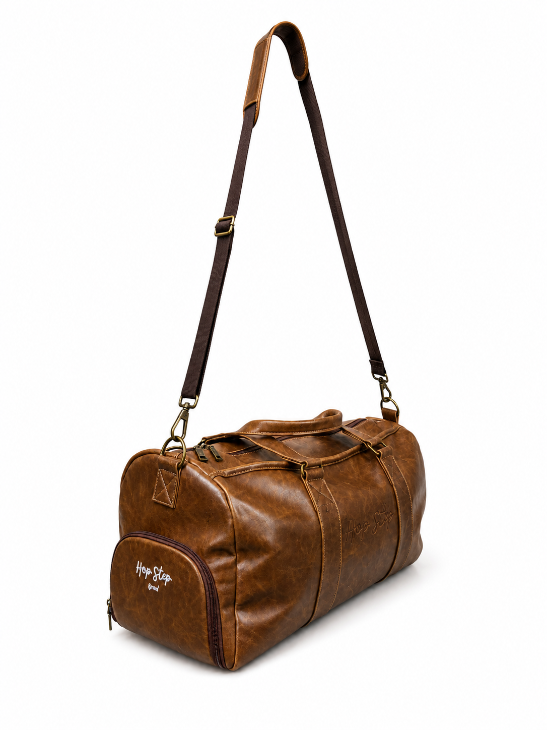 Premium Leather Duffle Bag