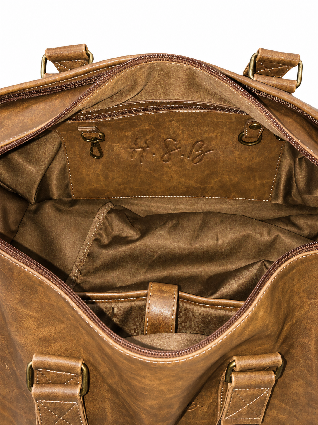 Premium Leather Duffle Bag