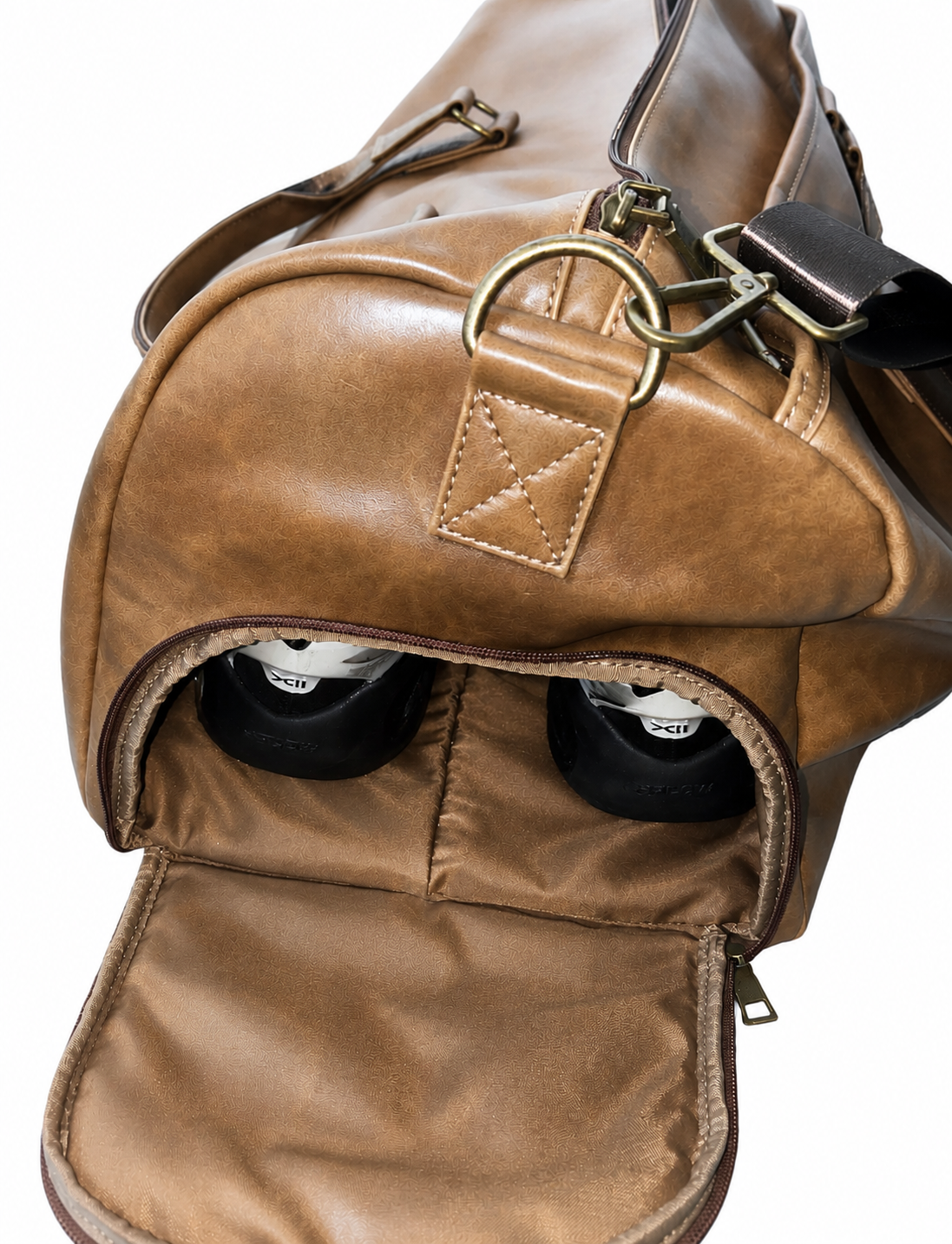 Premium Leather Duffle Bag